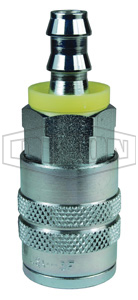 F-Series Pneumatic Manual Push-Loc Hose Barb Coupler